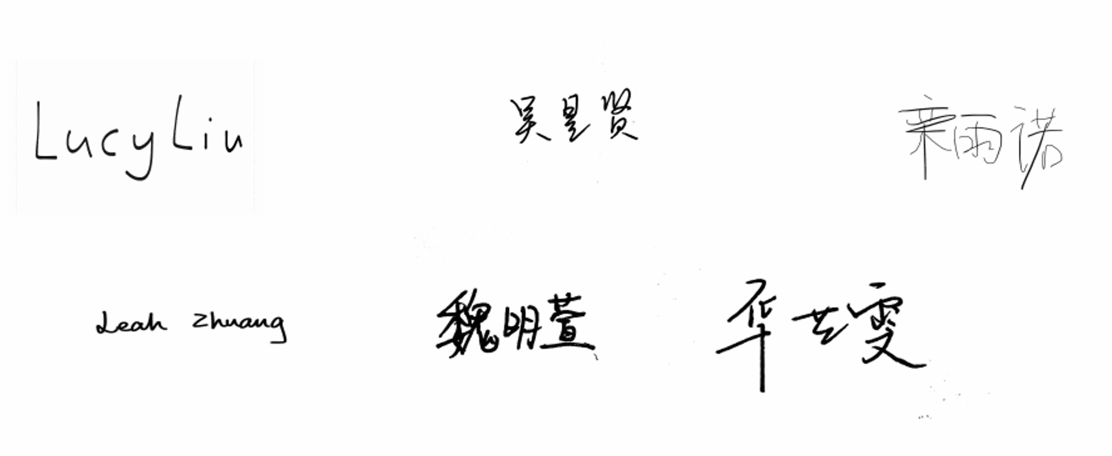 Joint confirmation signatures of six CTC presidents and coaches